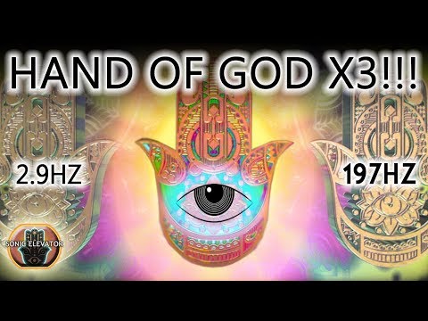 HAND OF GOD 3X THE POWER! IN 5 MIN…THE MOST POWERFUL PROTECTION AGAINST FEAR AND DOUBT | DELTA HZ